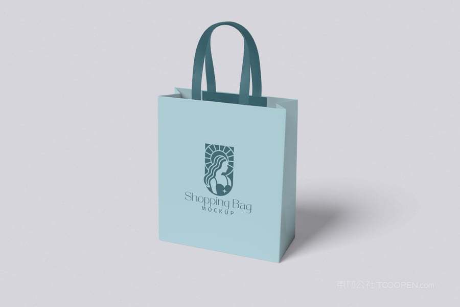 高档购物袋样机