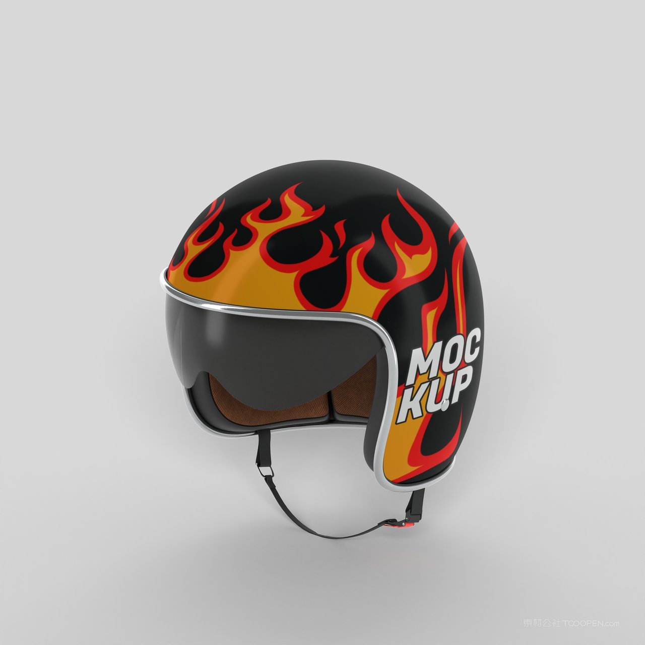 【2039期】安全头盔贴图样机 (6)