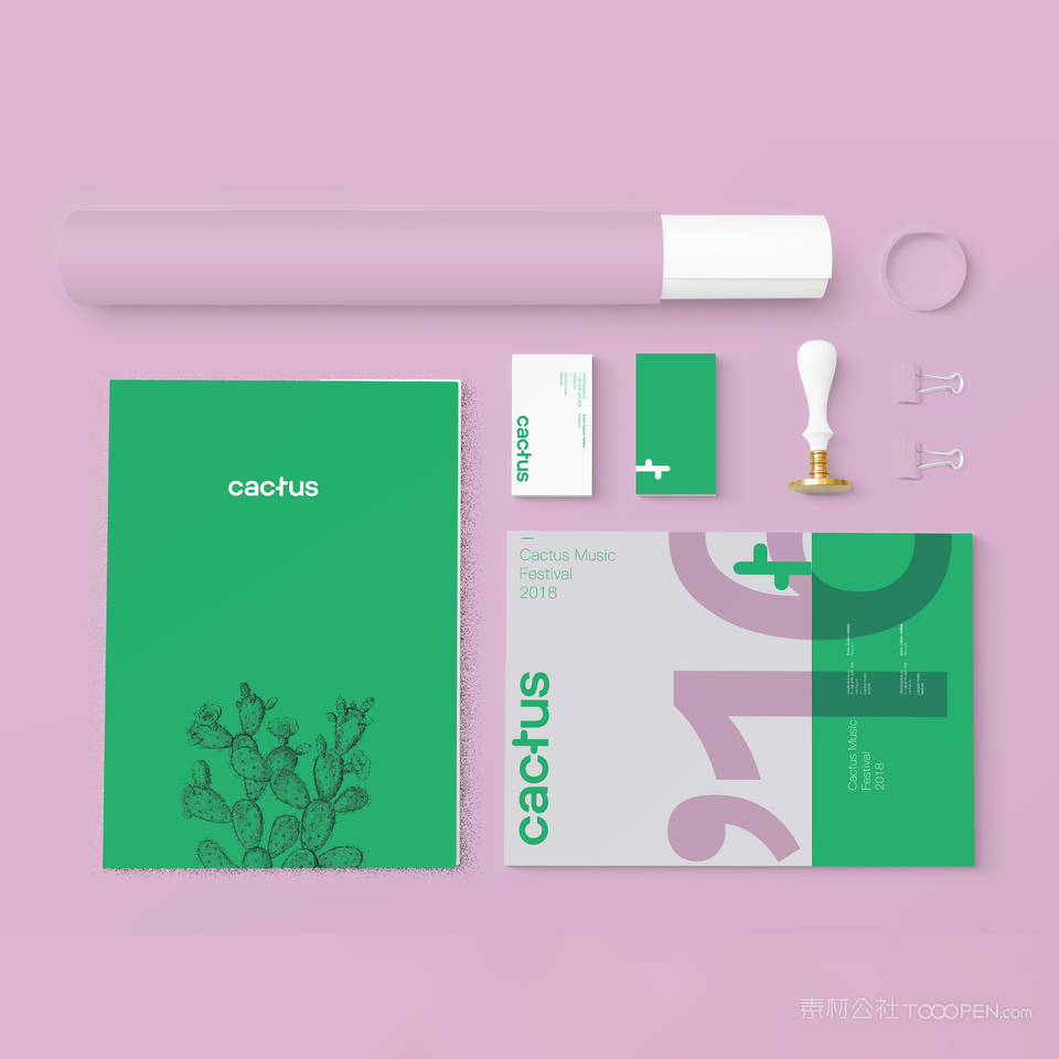 品牌vi印章宣传单名片贴图样机