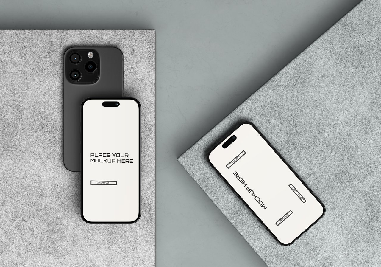 手机屏幕场景样机