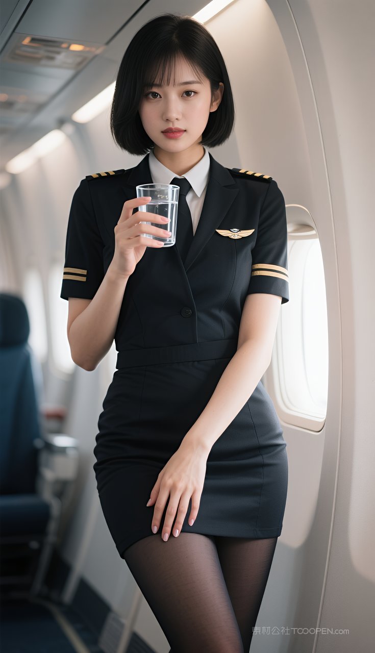 美女制服性感长腿短裙丝袜写真