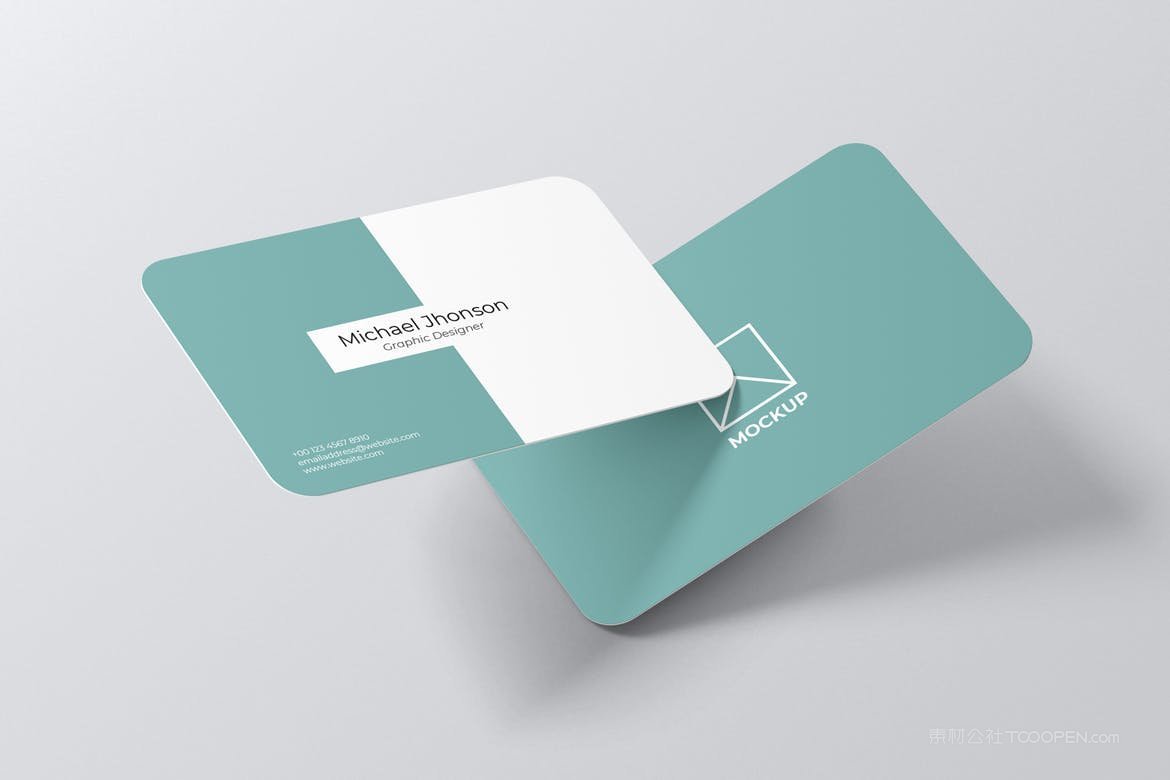 圆角名片设计