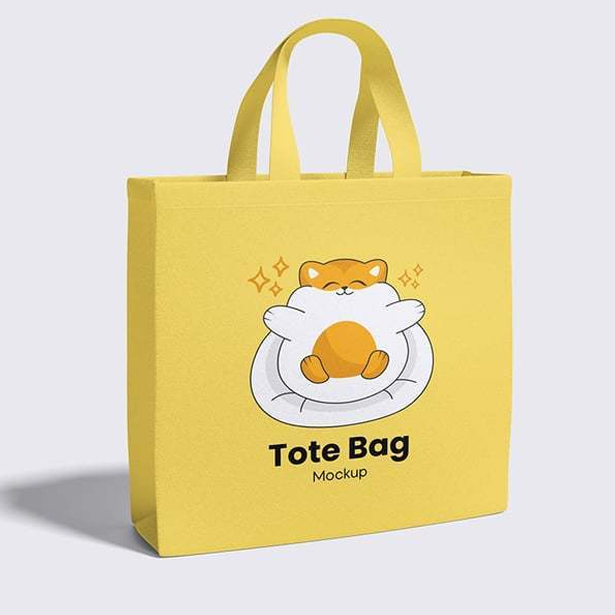 儿童手提袋样机