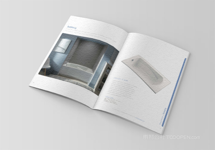 家装杂志竖版骑马钉画册样机 (4)