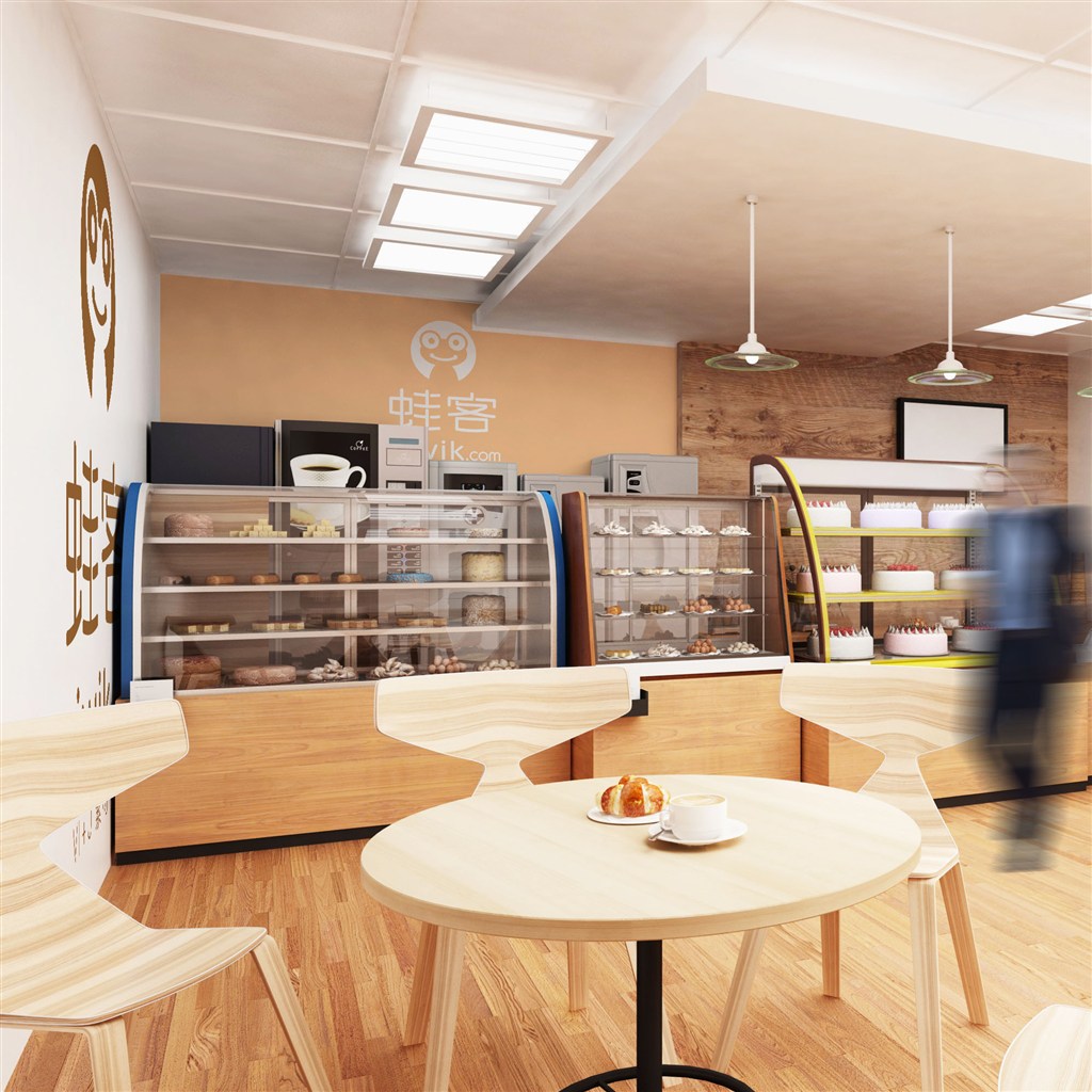 蛋糕店场景样机