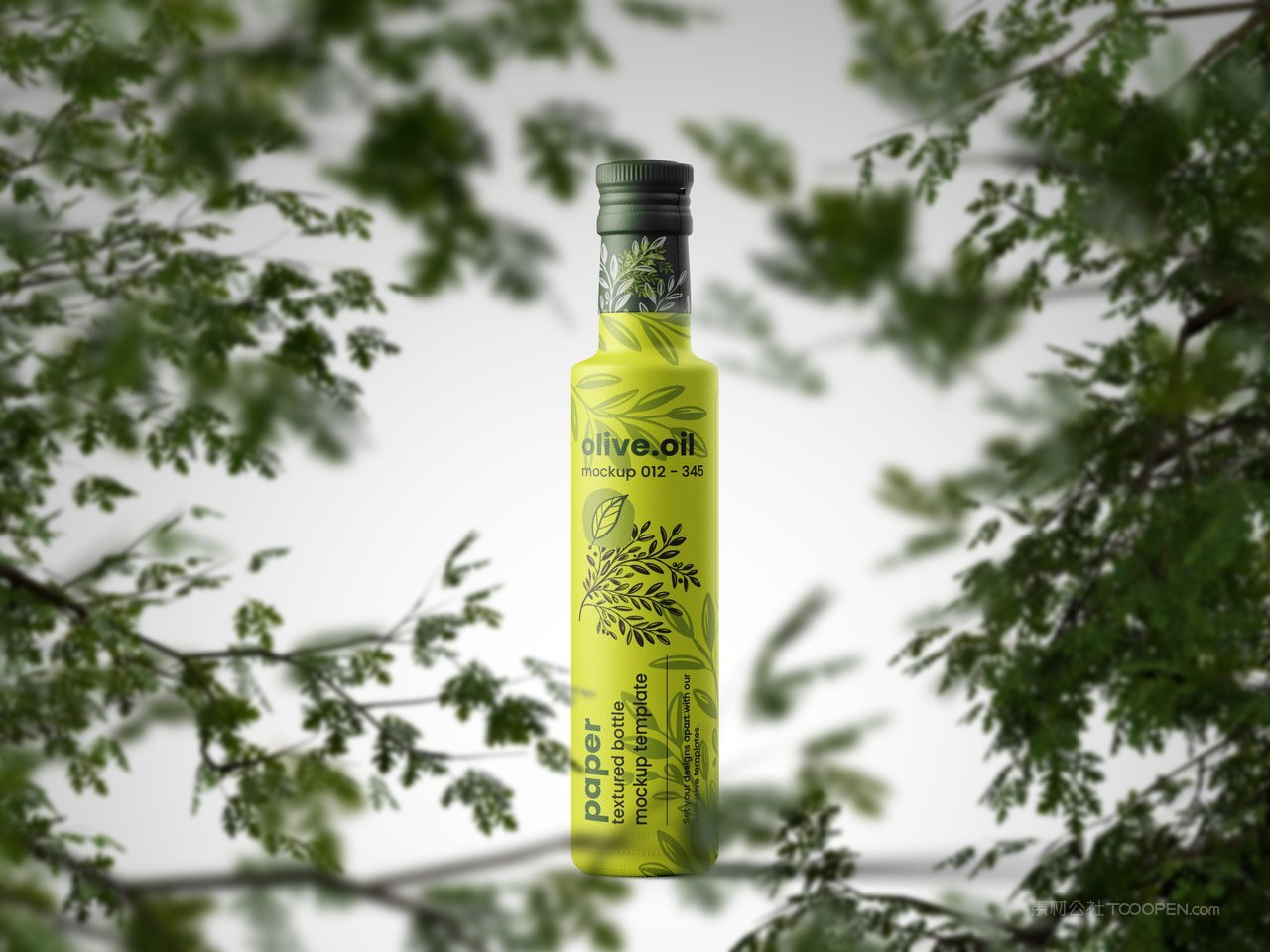 橄榄油瓶样机