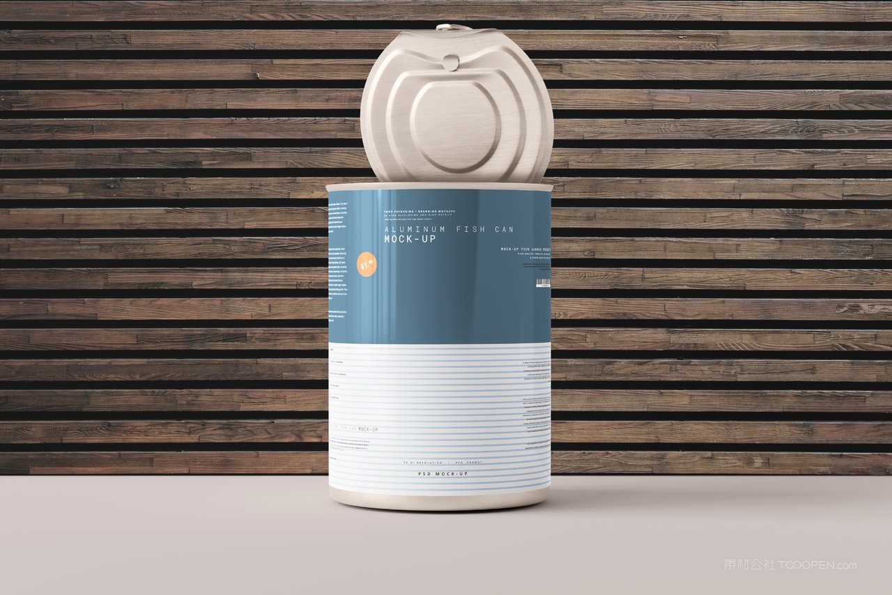 一个深蓝文艺易拉罐食品密封罐包装样机 (9)