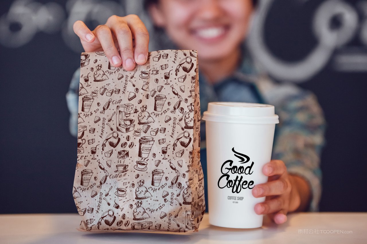 咖啡品牌样机