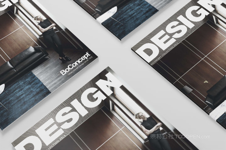 胶装家居生活杂志细节样机 (9)