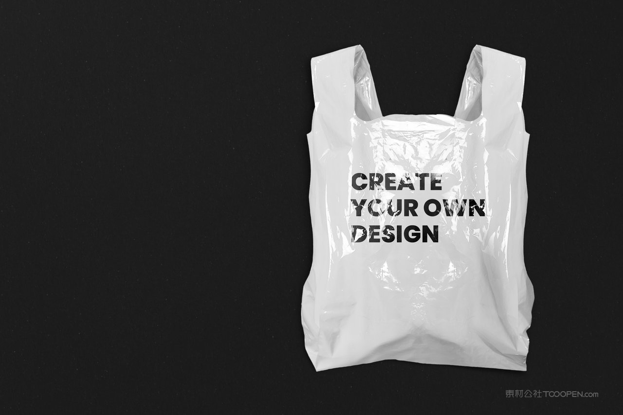 方便袋样机塑料方便袋样机手提袋样机购物袋样机