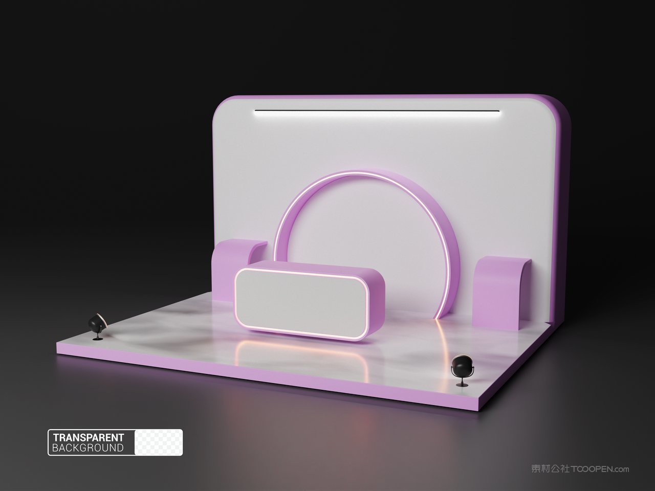 【2037期】展会展台设计样机 (2)