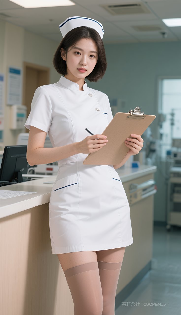 写真长腿丝袜制服短裙性感美女