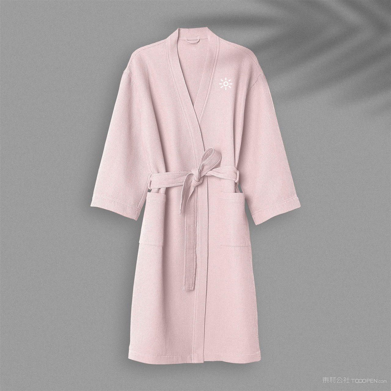 酒店VI浴衣贴图样机