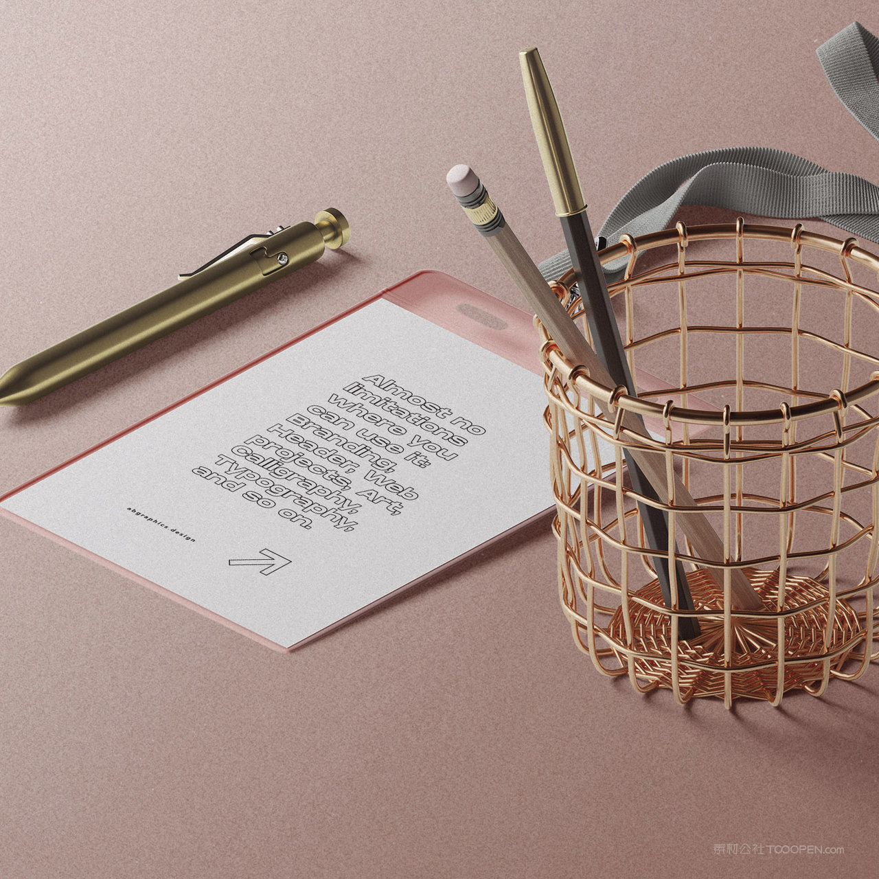 极简品牌vi文档贴图样机