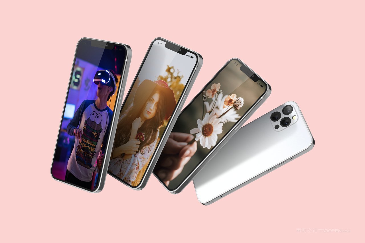 iphone13pro手机光影场景样机 (16)