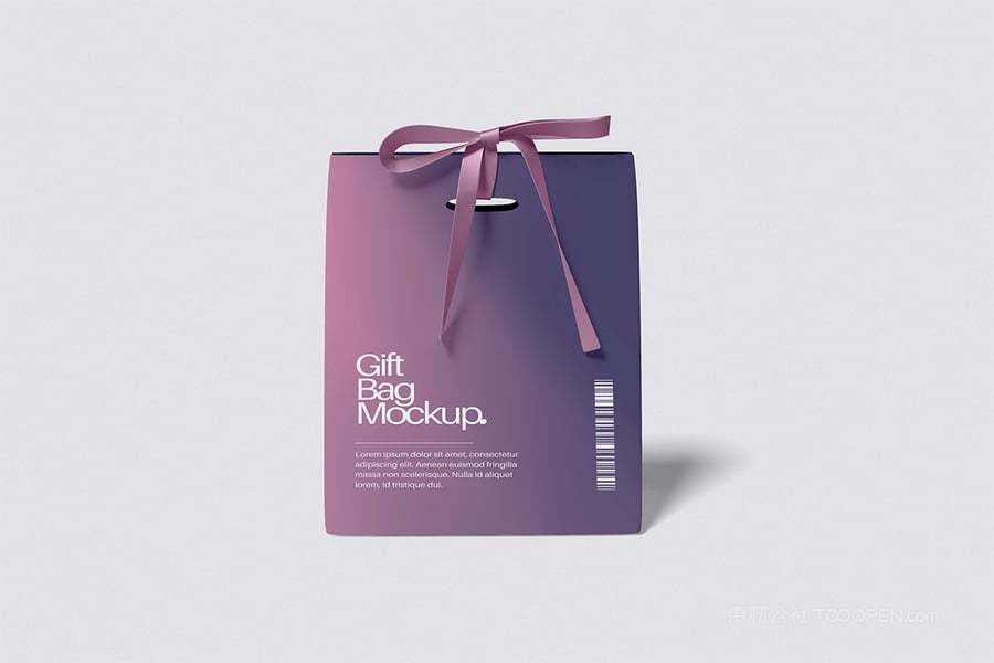 购物袋礼品袋样机