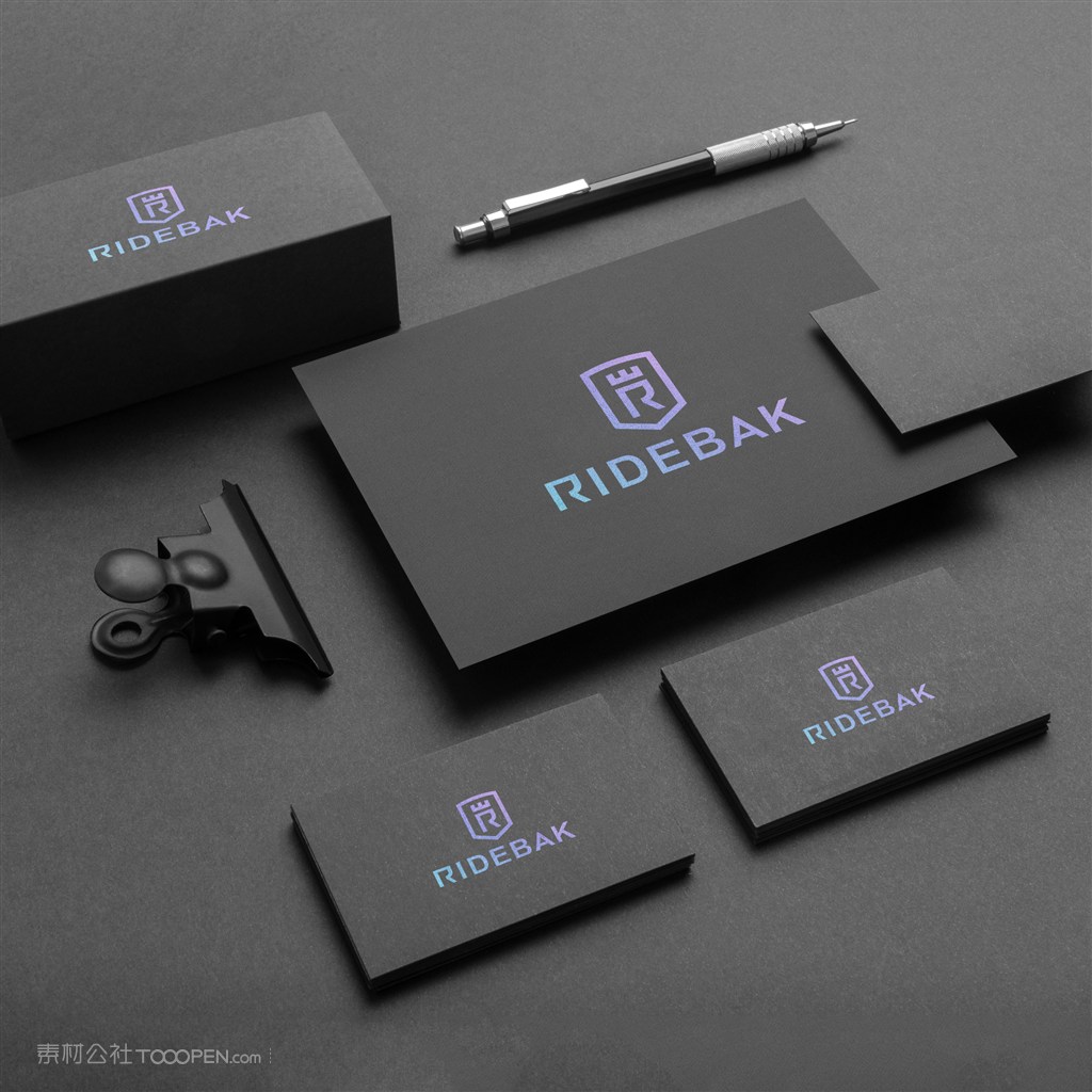 轻奢高端vi贴图样机