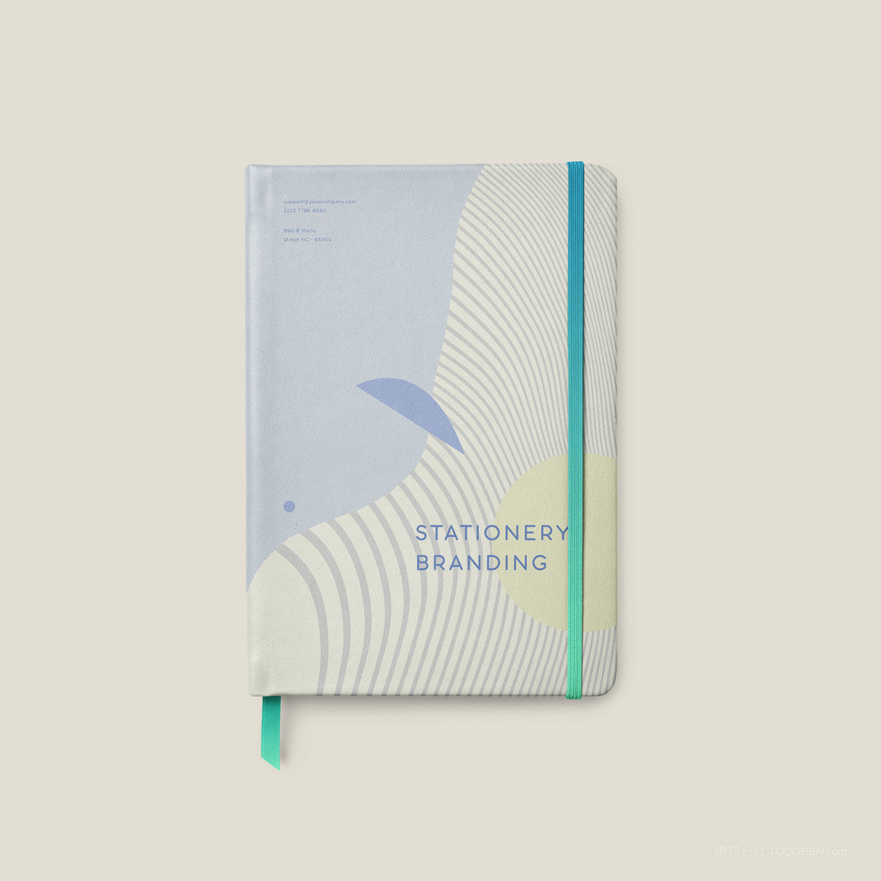 书本书籍本子画册封面贴图样机