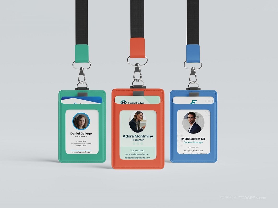 皮质挂绳卡套样机