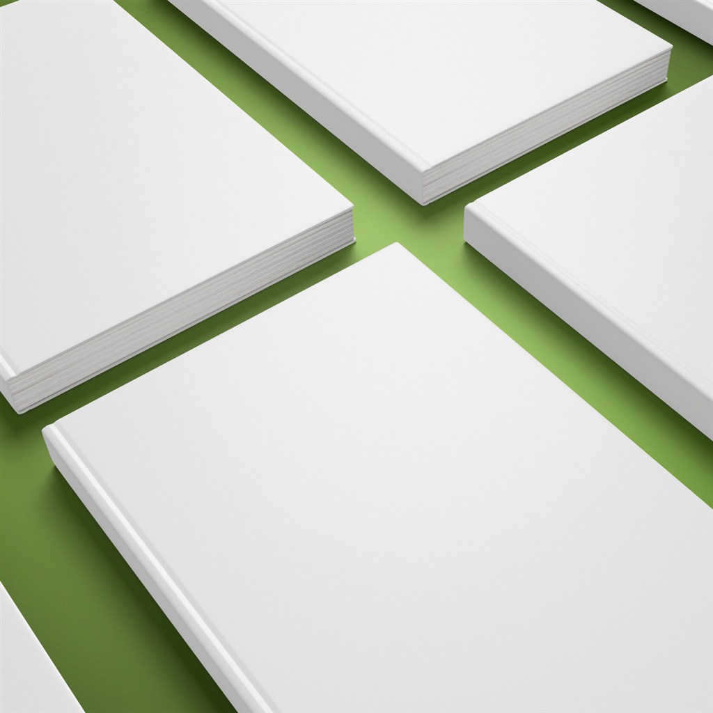 画册封面设计模板样机