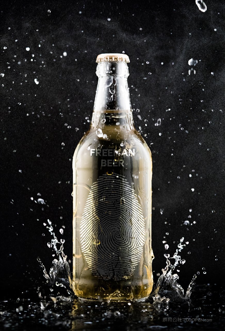 啤酒瓶装包装样机