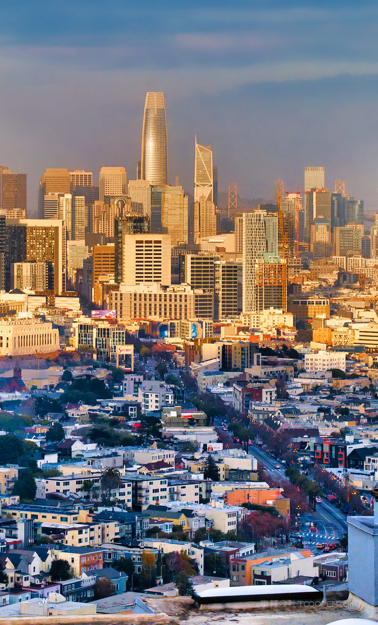 美国旧金山风景画图片 (275)