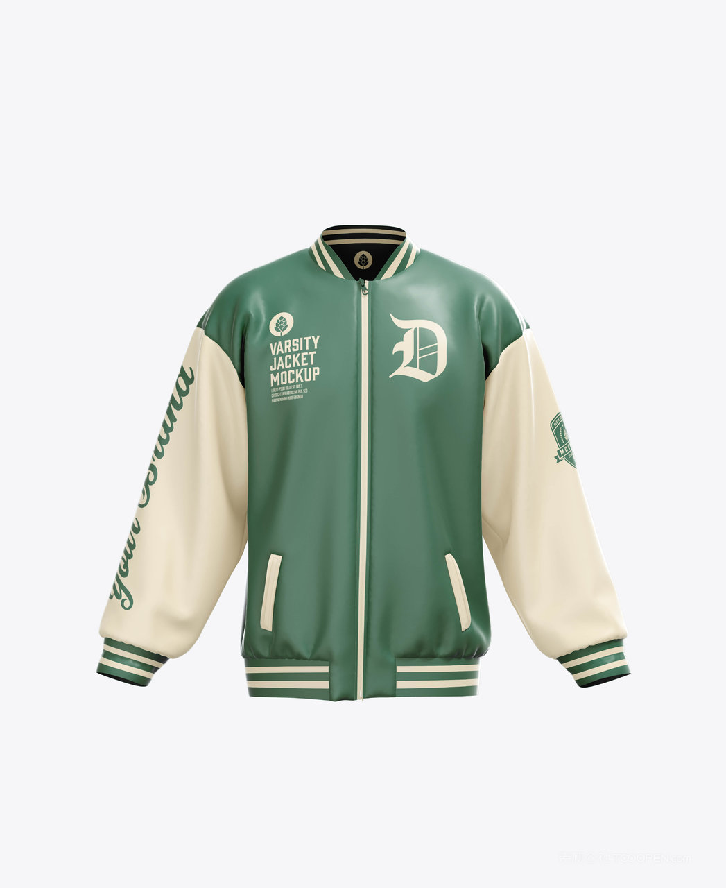 男式夹克正面样机