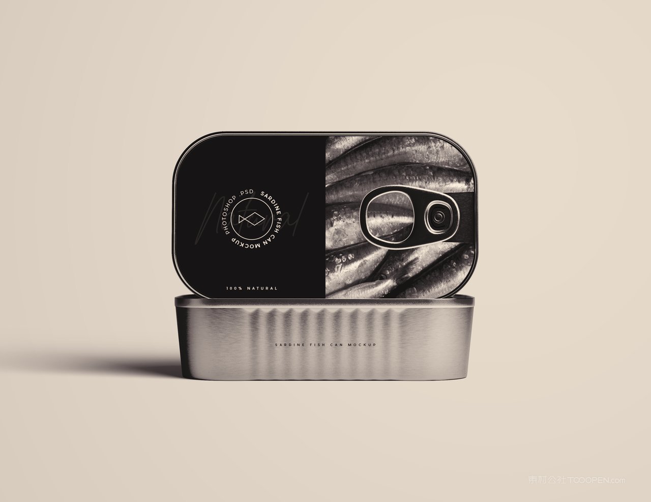 食品罐头包装罐形包装展示样机 (10)