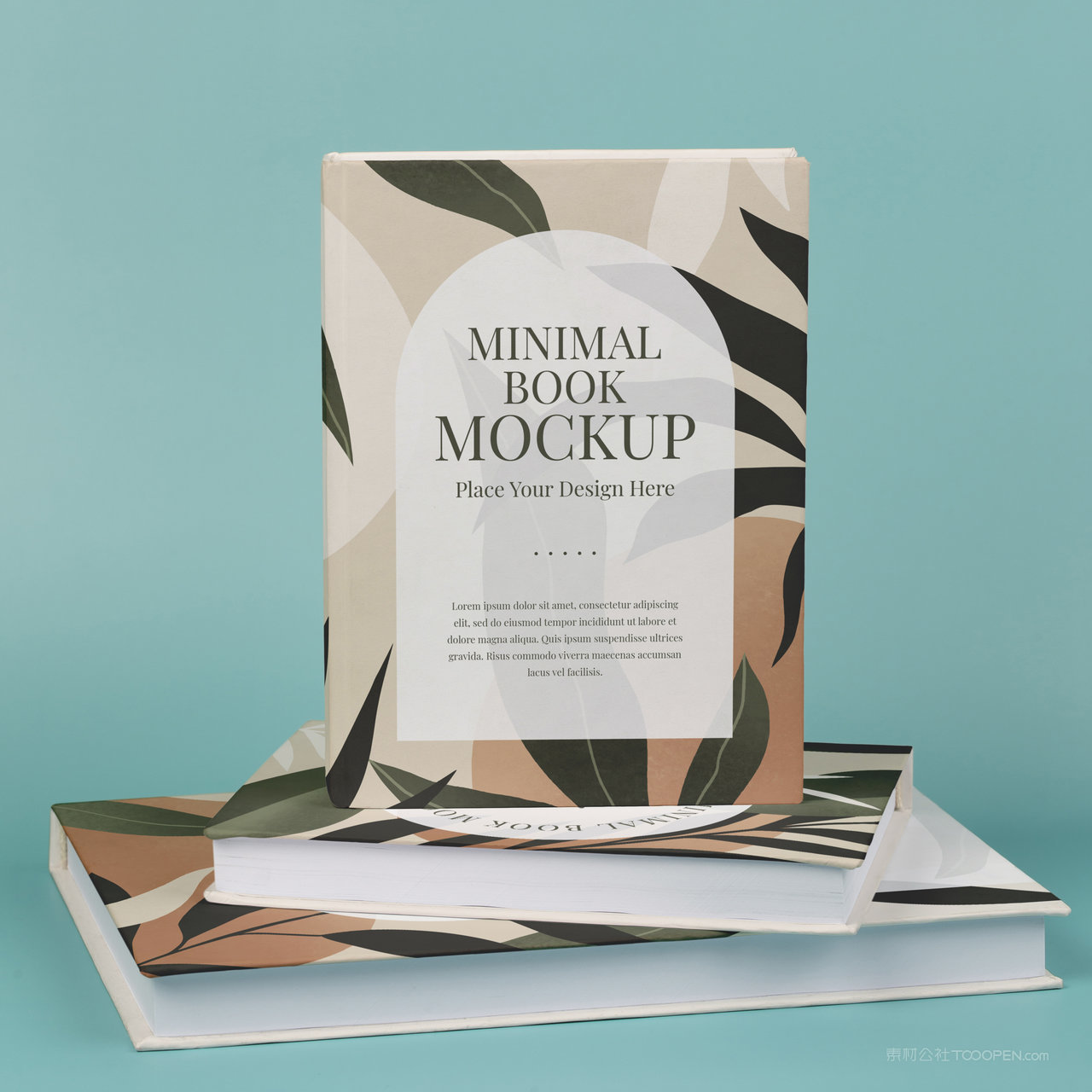 精装书籍产品画册贴图样机