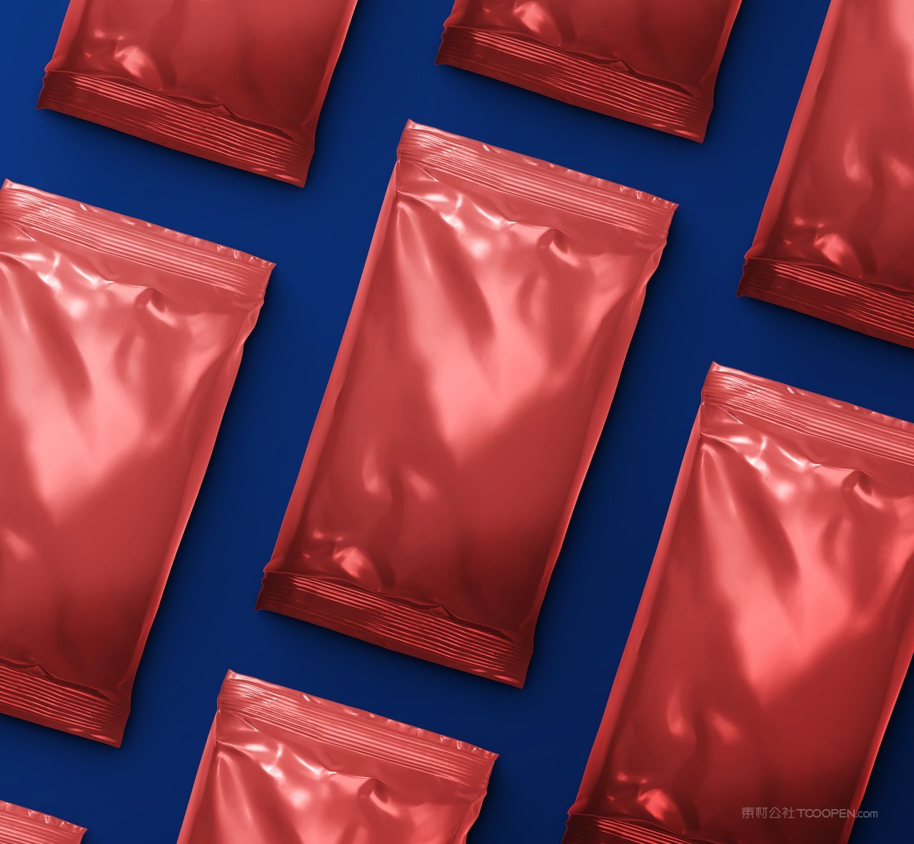 日式餐饮品牌自封口食品袋样机 (9)