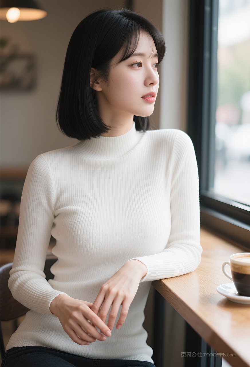 动人时尚迷人女性气质美女写真