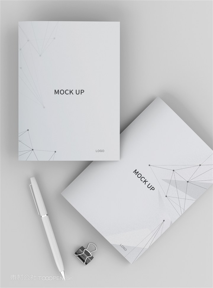 品牌画册样机制作