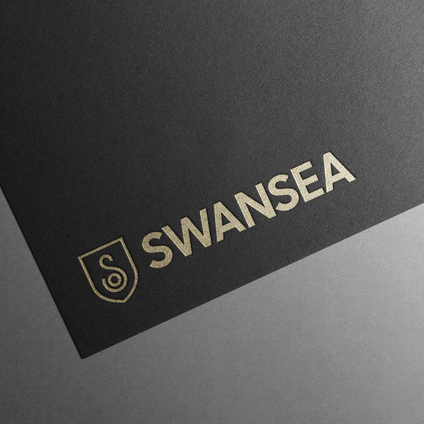 烫金标志纸张压痕精美logo样机