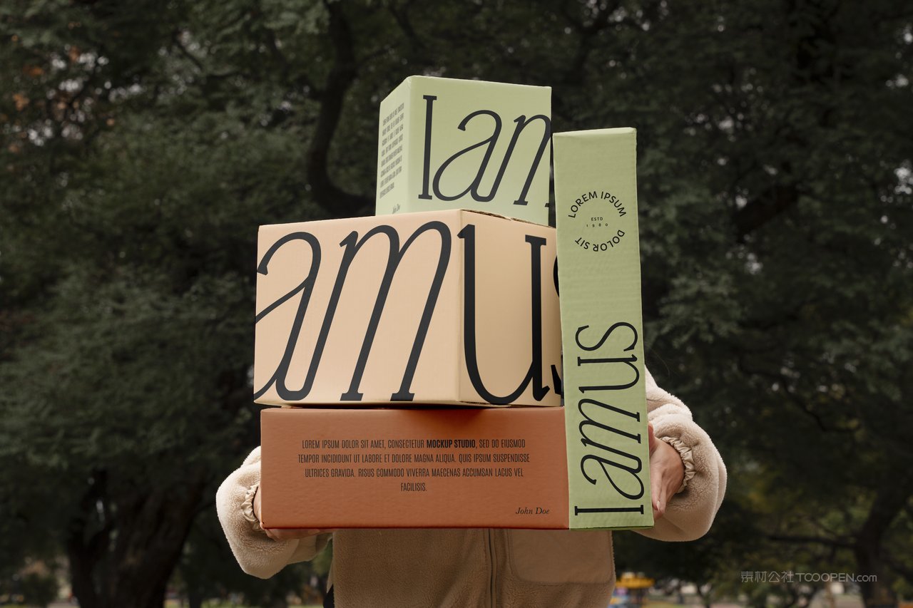 【2190期】手持多规格包装盒纸盒样机 (9)