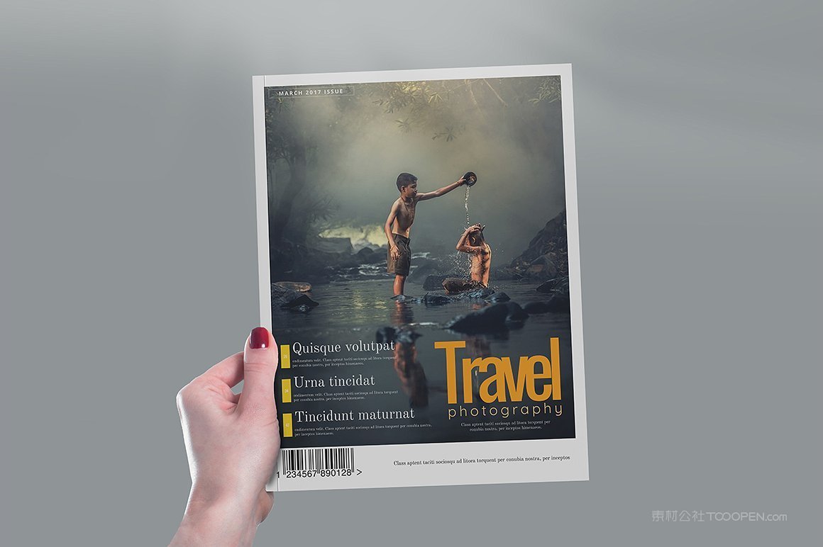 品牌画册目录样机