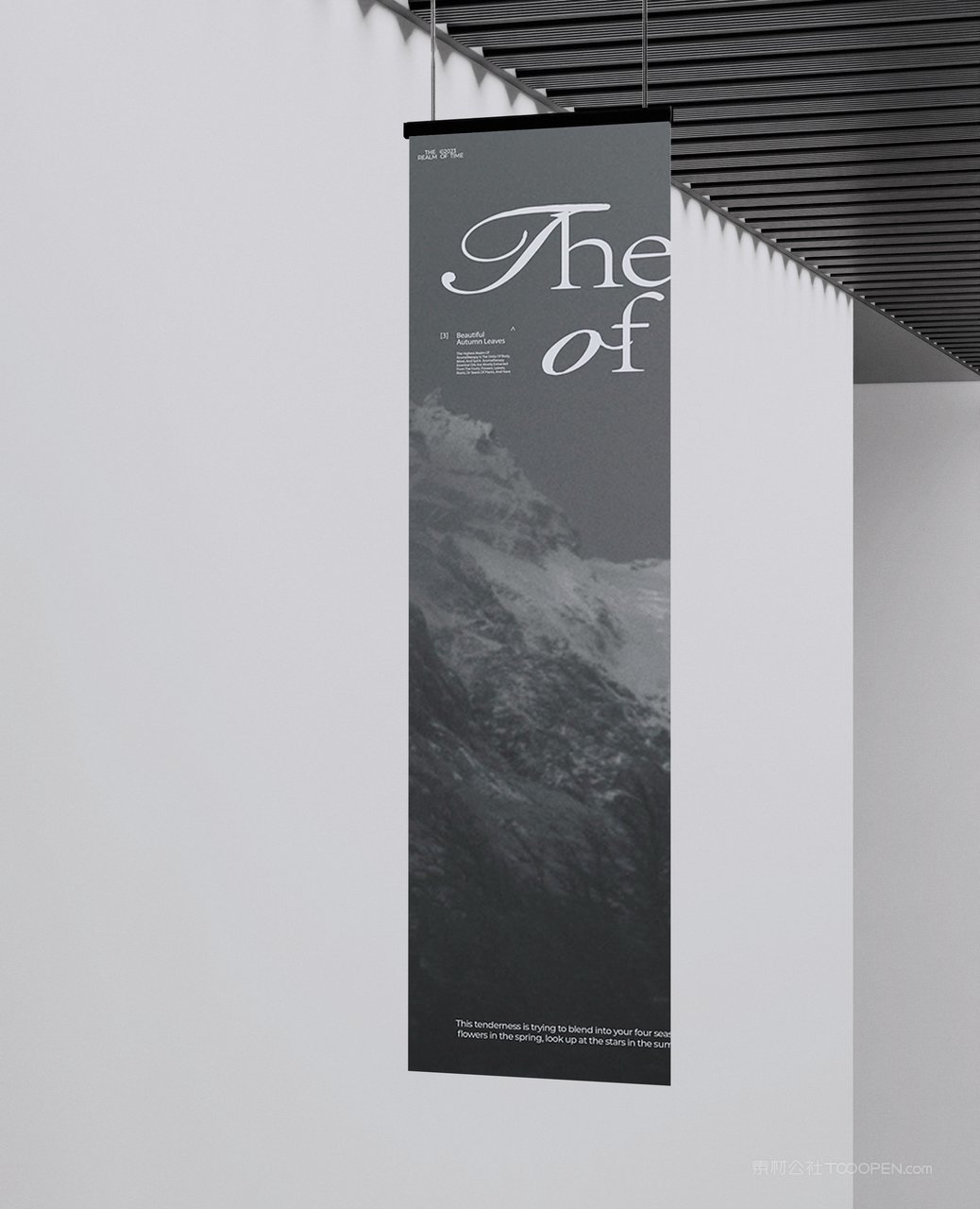 时尚文创展览艺术节音乐节展会活动品牌vi提案展示ps样机 (4)