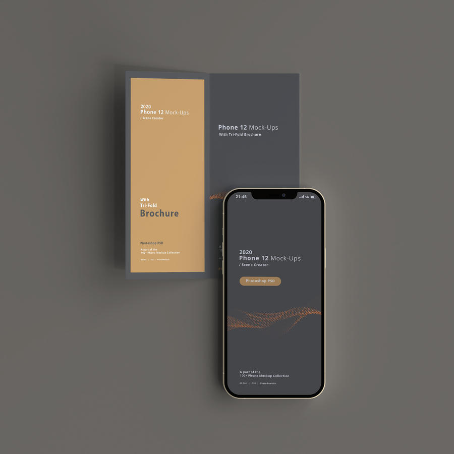 折页与iPhone12样机