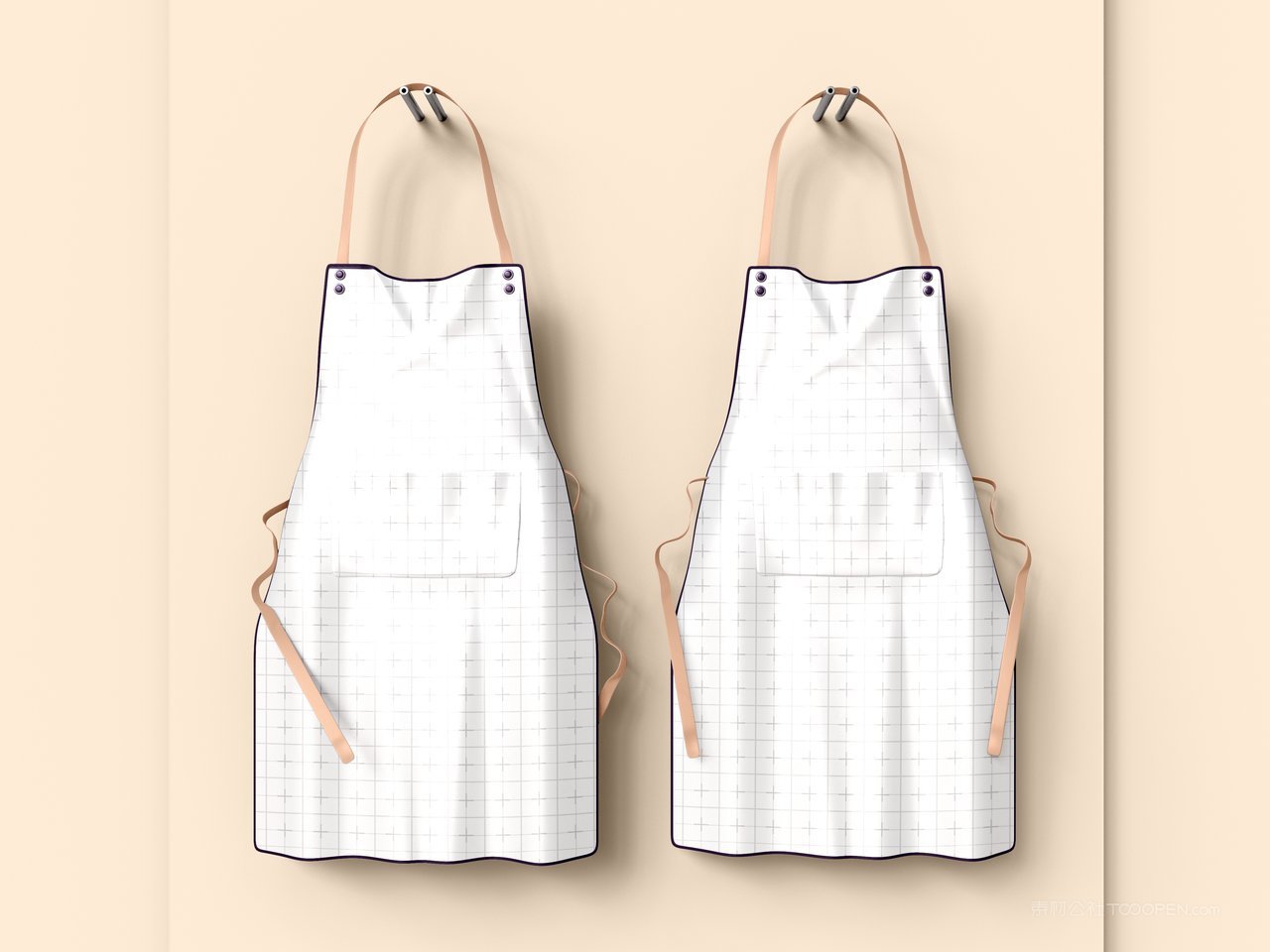 厨房围裙样机