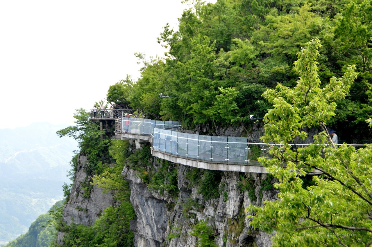 张家界天门山风光
