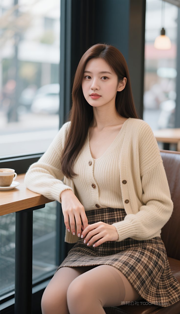 美女职业长腿丝袜美腿制服短裙性感