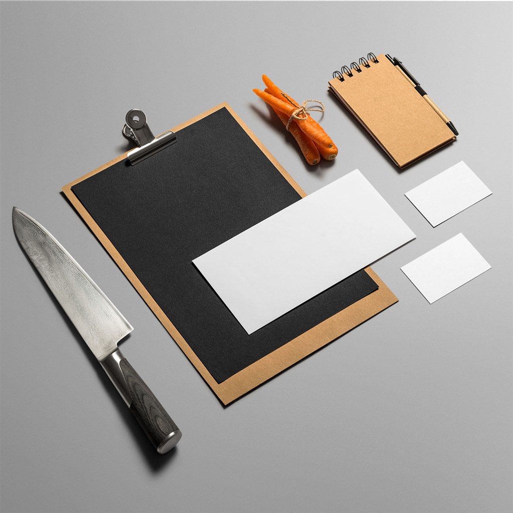 餐厅vi样机素材