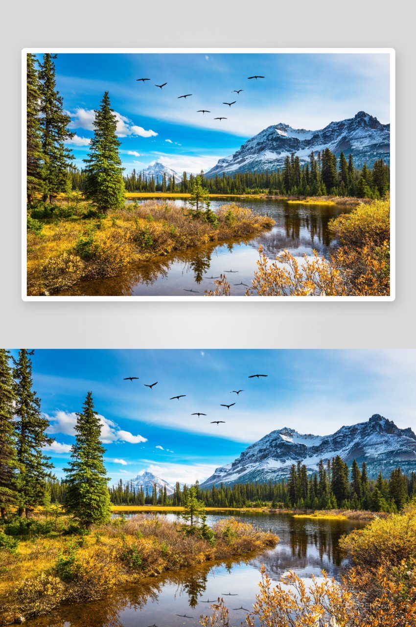 大自然山水风景