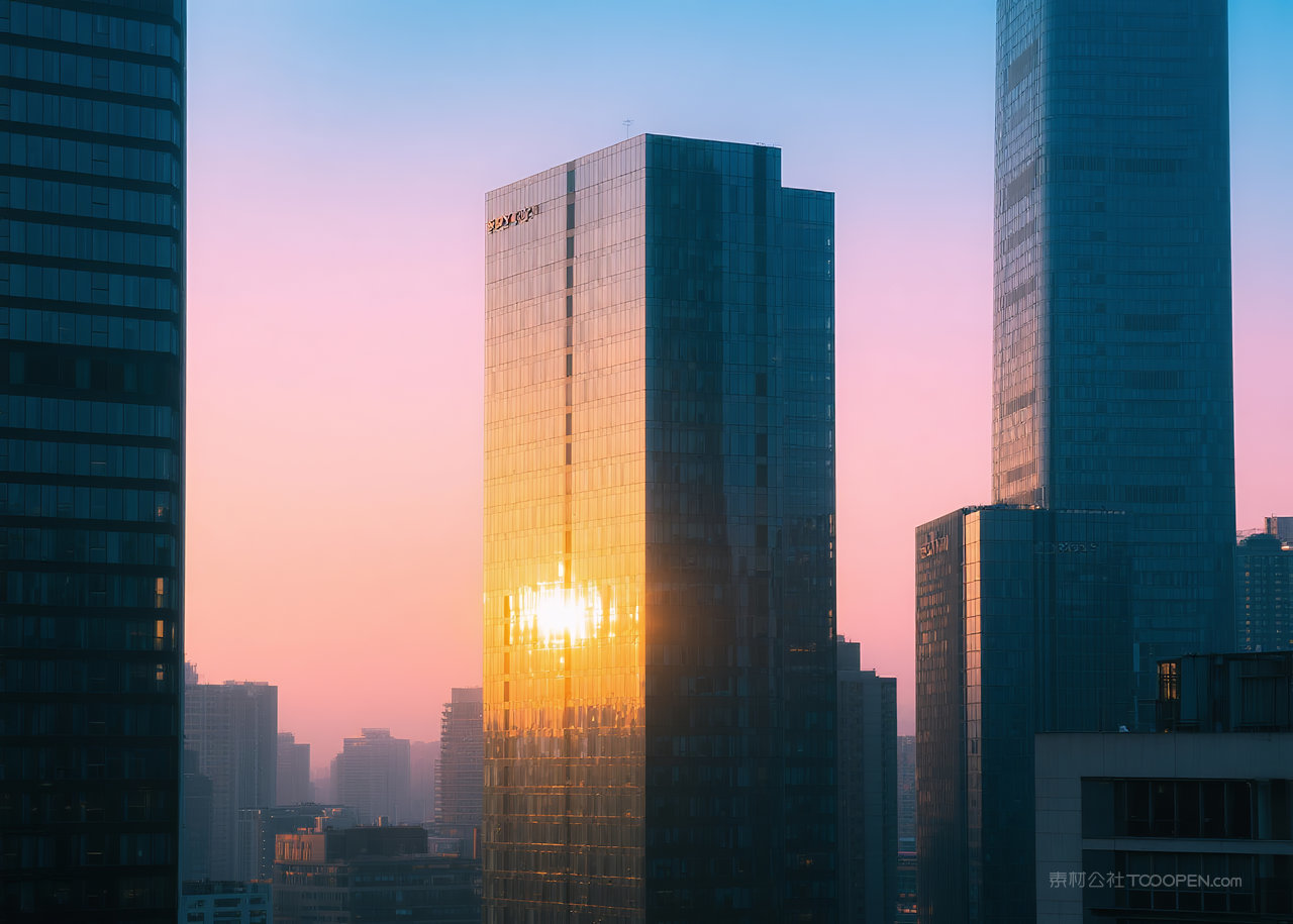 风景天空美丽云层云彩日出唯美自然