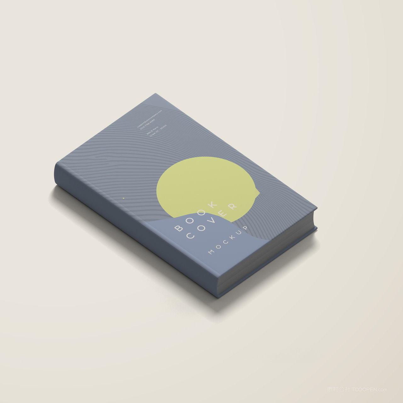 书本画册本子贴图样机