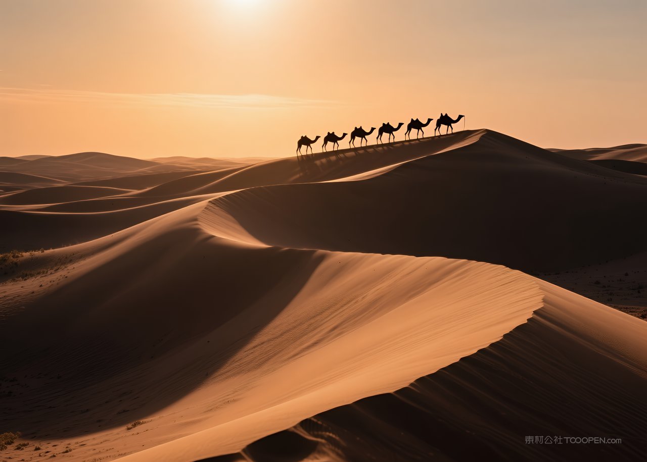 自然云层天空日落高清风景唯美云彩