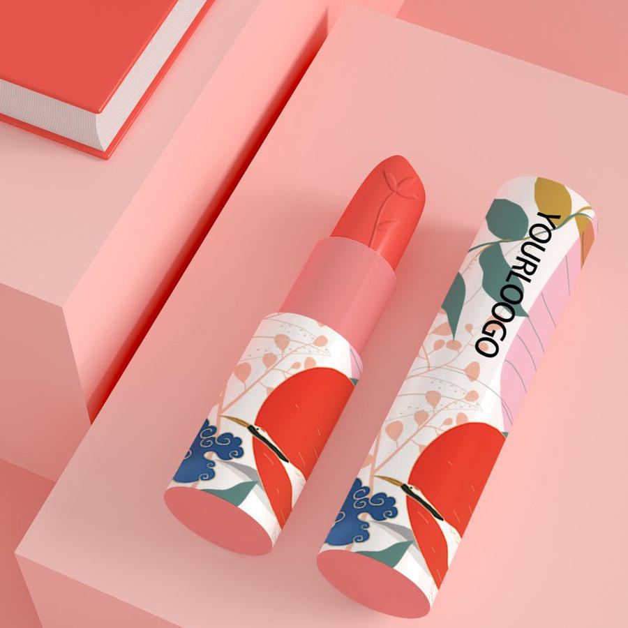 中国潮文创贺岁年货礼盒装口红套装样机  (10)