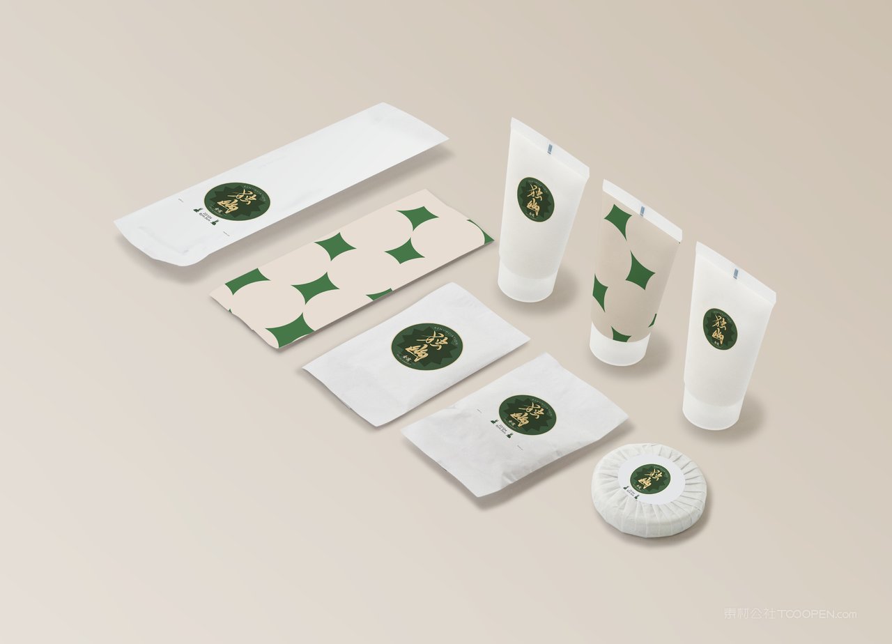 【2169期】环保绿色健康行业酒店民宿样机 (34)