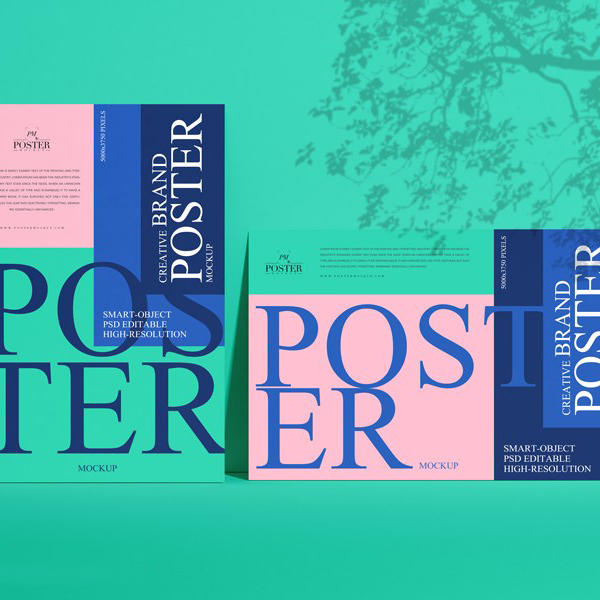 创意海报样机