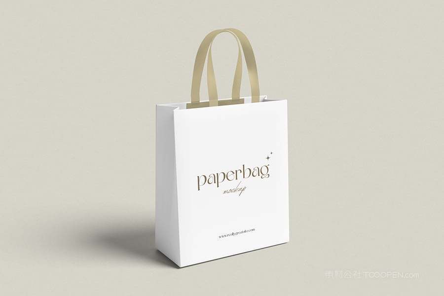 纸袋购物袋样机