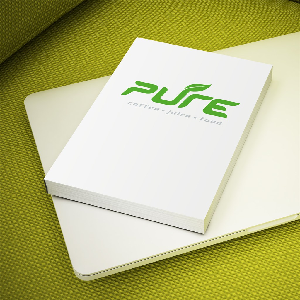 简约画册封面样机